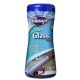 Clear glass wipes
